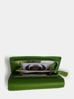 Osprey London Green The Tilly Leather Purse Gift Set Clearance