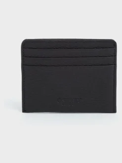 Osprey London The Forest Leather Black Card Holder