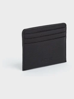 Osprey London The Forest Leather Black Card Holder