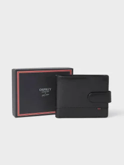 Osprey London The London Leather Coin Wallet Black Best