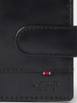Osprey London The London Leather Coin Wallet Black Best