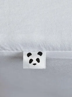 Panda London White Panda Kids Cotbed Mattress Protector Sale