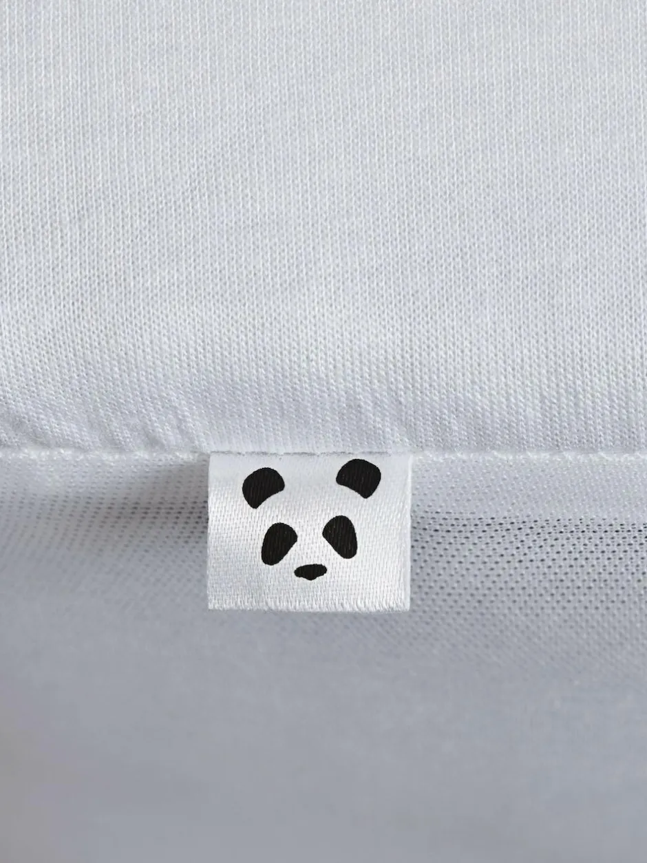 Panda London White Panda Kids Cotbed Mattress Protector Sale