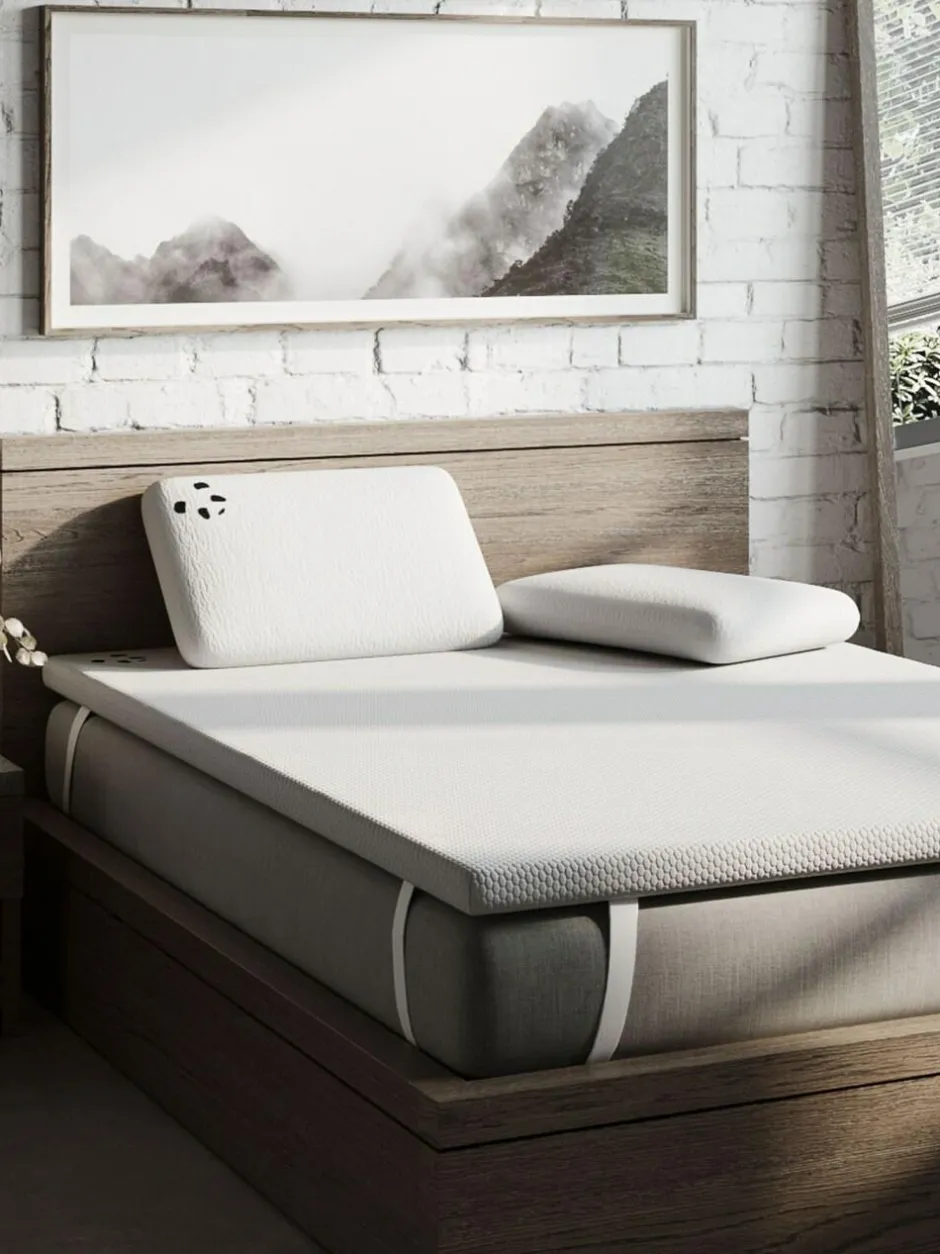 Panda London White Viscose Mattress Topper Best