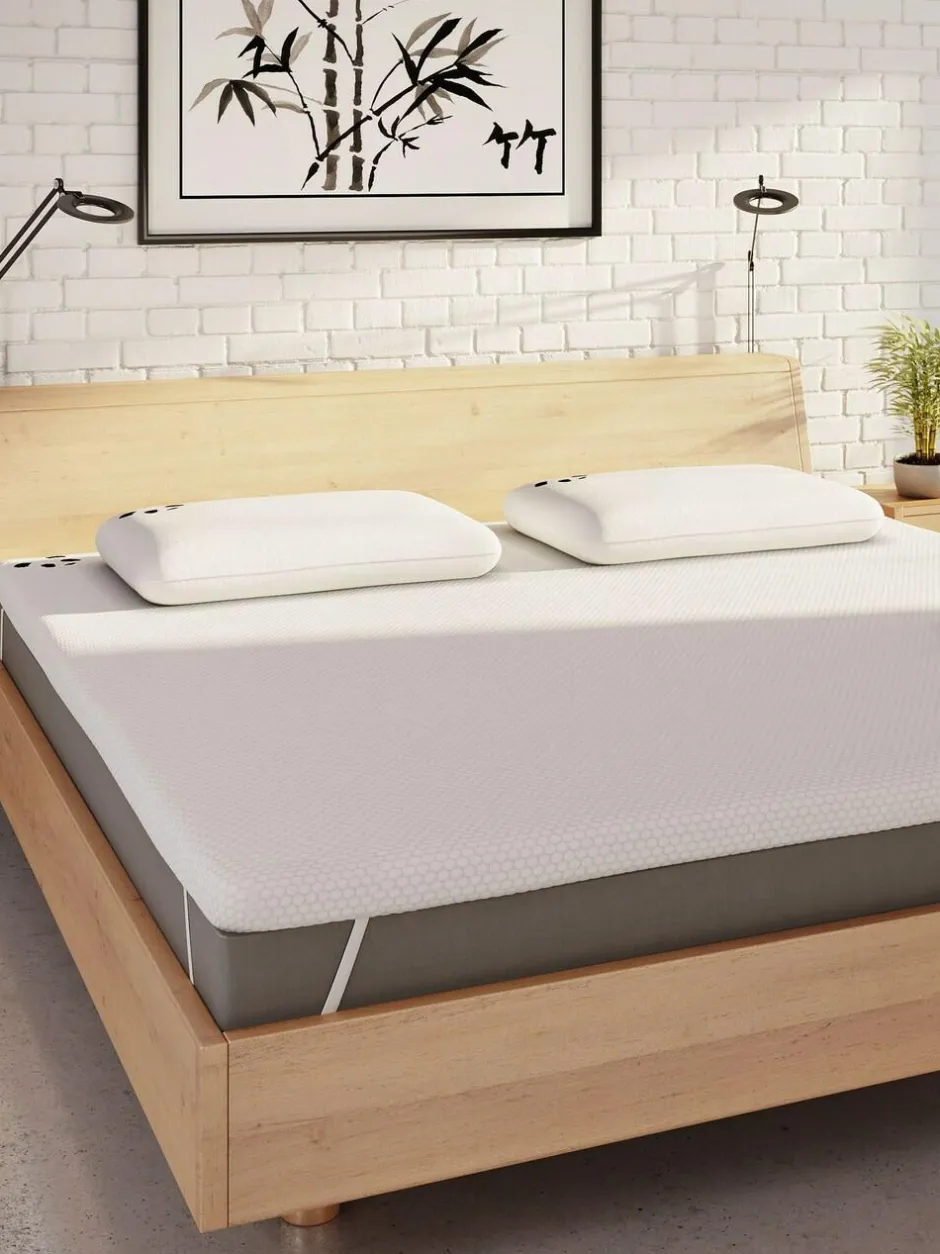 Panda London White Viscose Mattress Topper Best