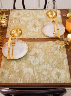 Paoletti Set of 4 Gold Stag Table Placemats Best