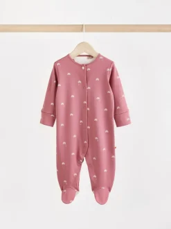 Next Pastel Character 5 Pack Baby Sleepsuits (0-2yrs) Discount
