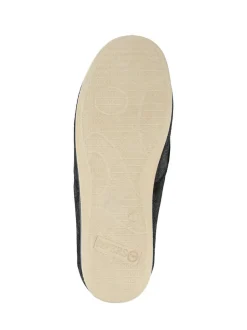 Pavers Extra Wide Memory Foam Slippers Black Best