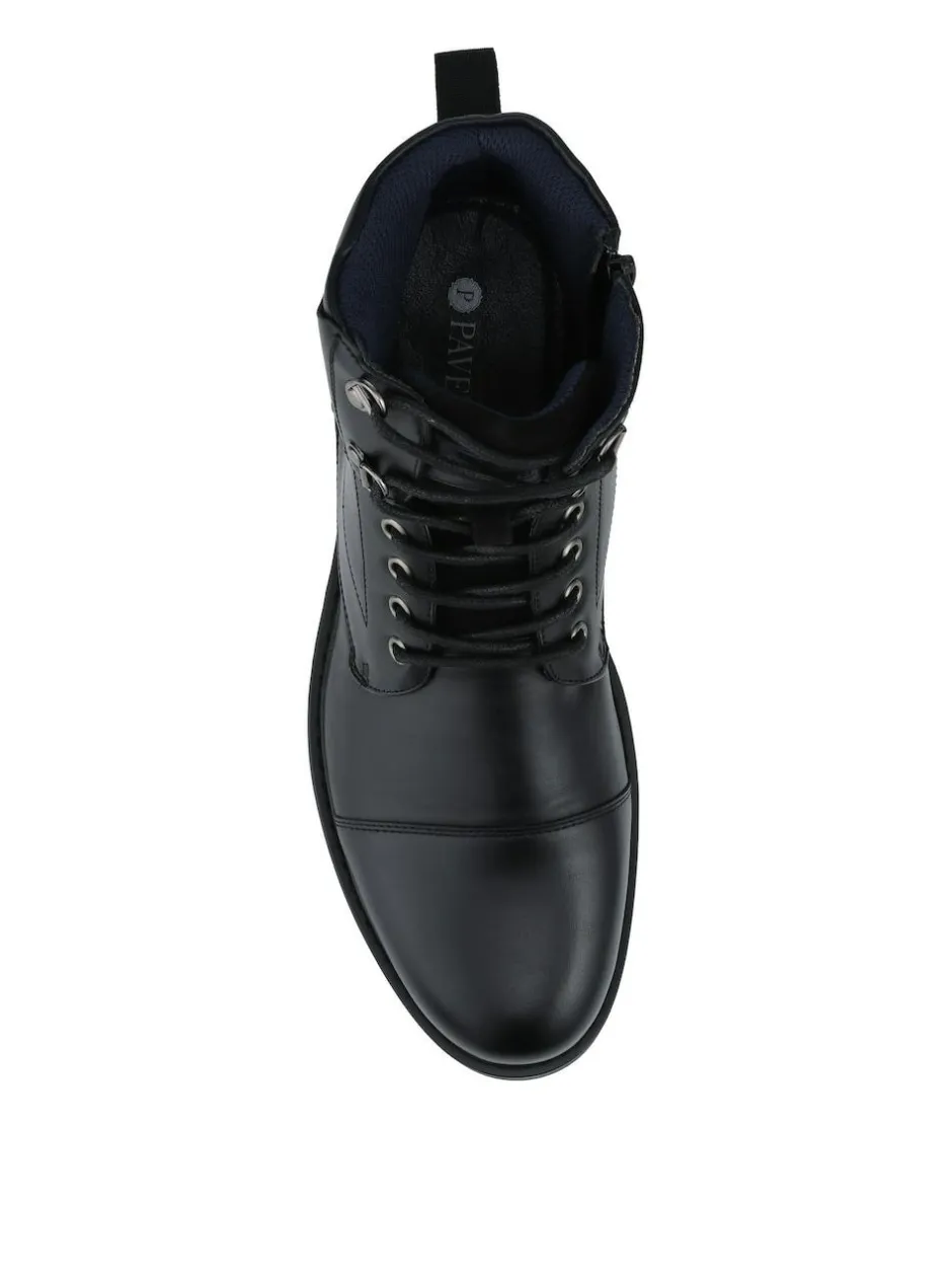 Pavers Gents Boots Smart Black Discount