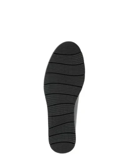 Pavers Black Ladies Slip-On Shoes Discount