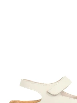 Pavers Ladies Touch Fasten Sandals Cream Sale