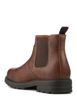 Pavers Gents Boots Casual Dark Brown Hot