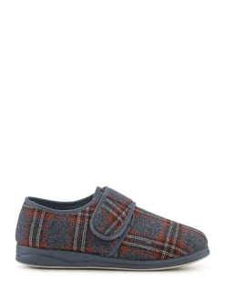 Pavers Grey Gents Slippers Full Outlet