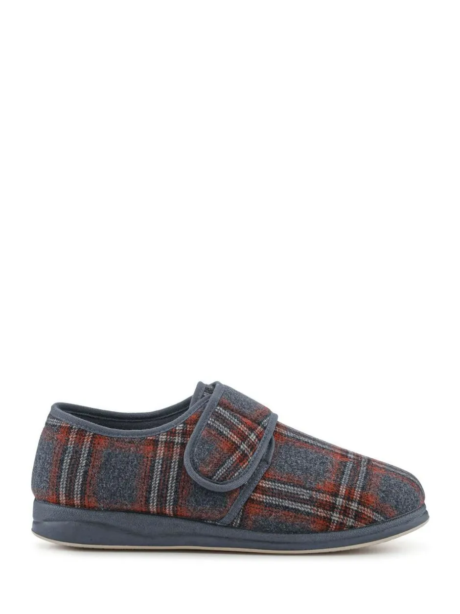 Pavers Grey Gents Slippers Full Outlet