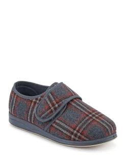 Pavers Grey Gents Slippers Full Outlet