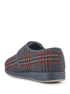 Pavers Grey Gents Slippers Full Outlet