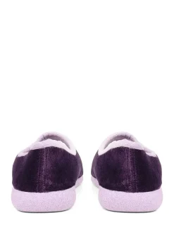 Pavers Purple Ladies Slippers New