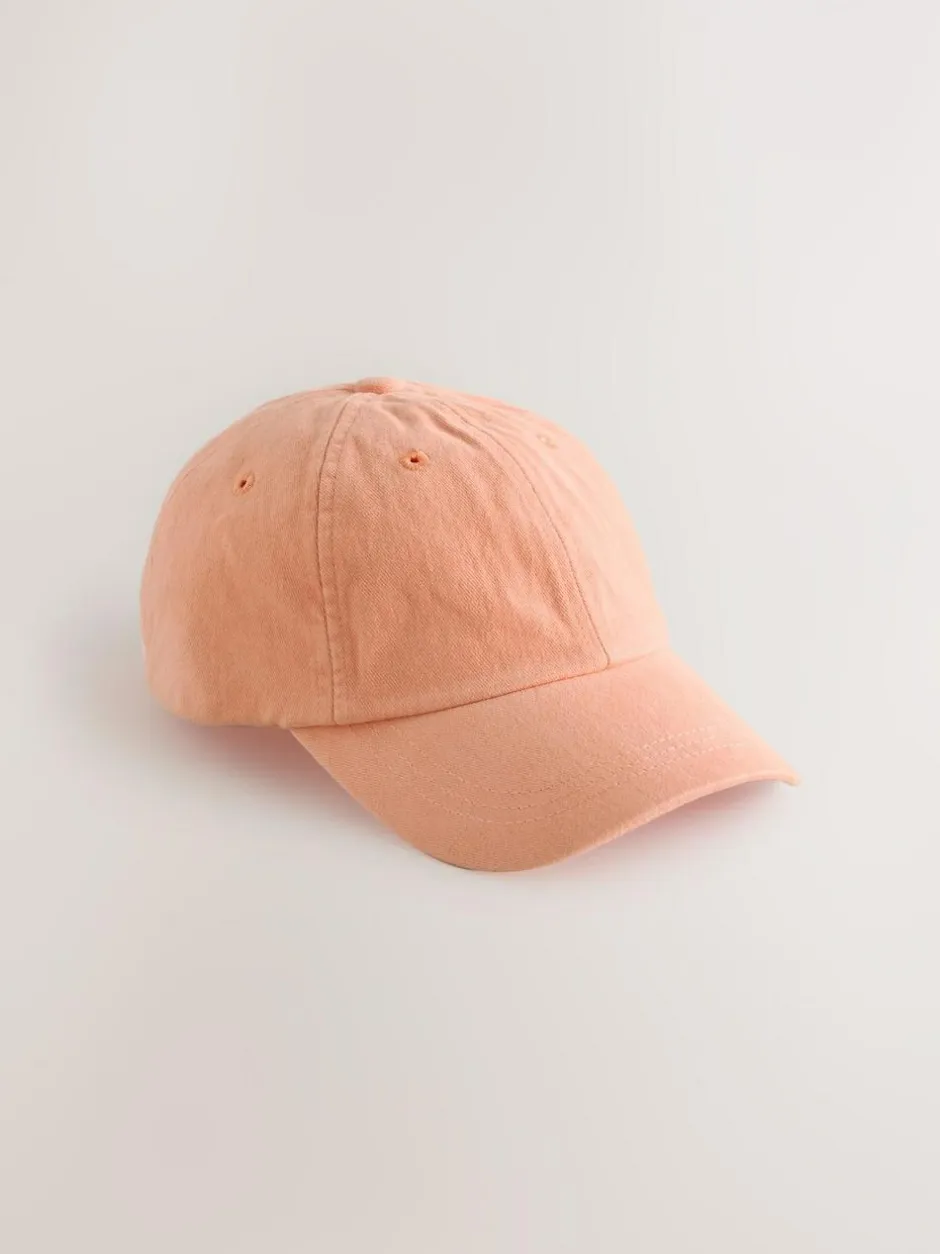 Next Peach Pink Baseball Cap (1-16yrs)