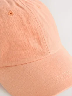 Next Peach Pink Baseball Cap (1-16yrs)