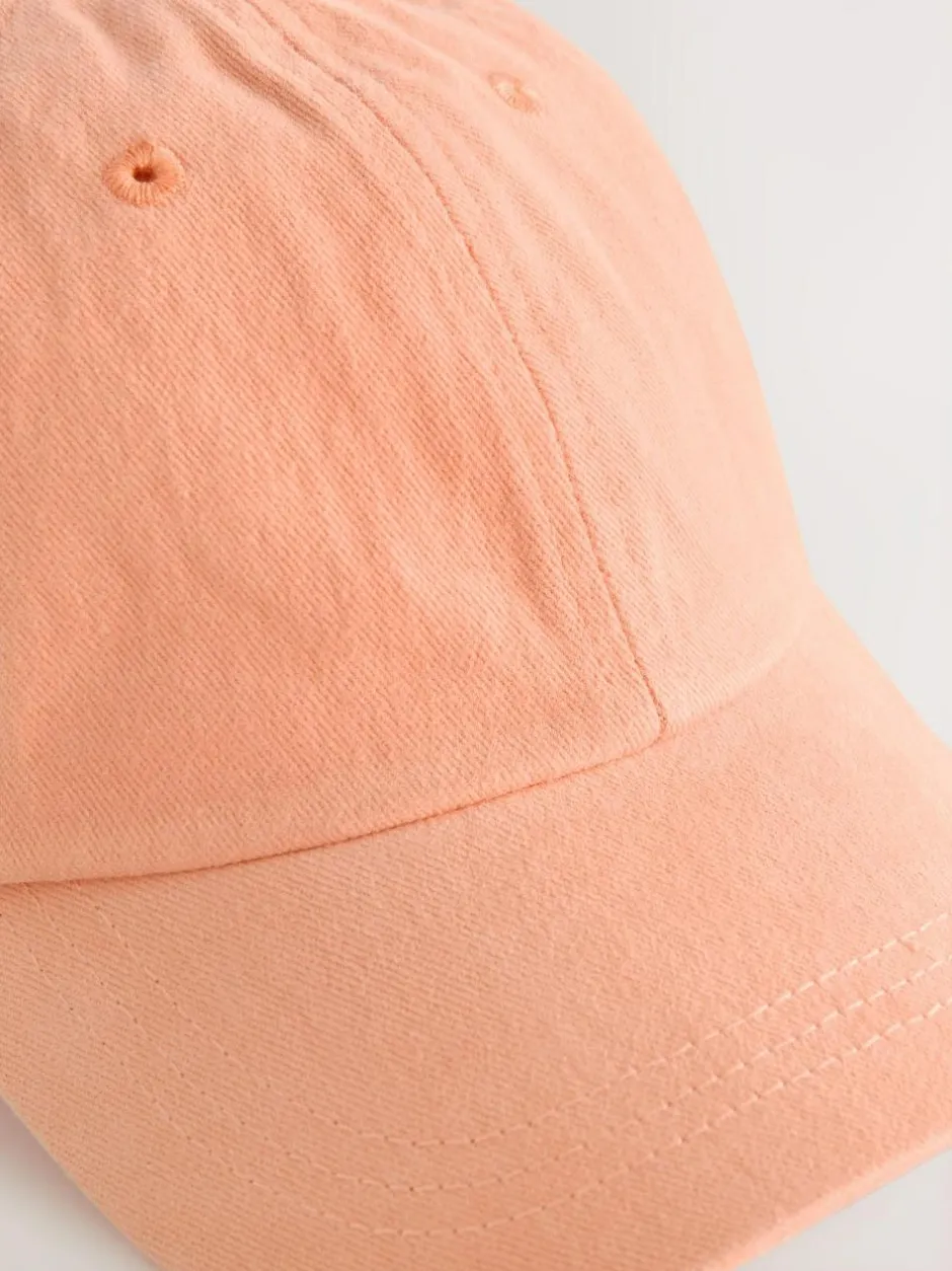 Next Peach Pink Baseball Cap (1-16yrs)