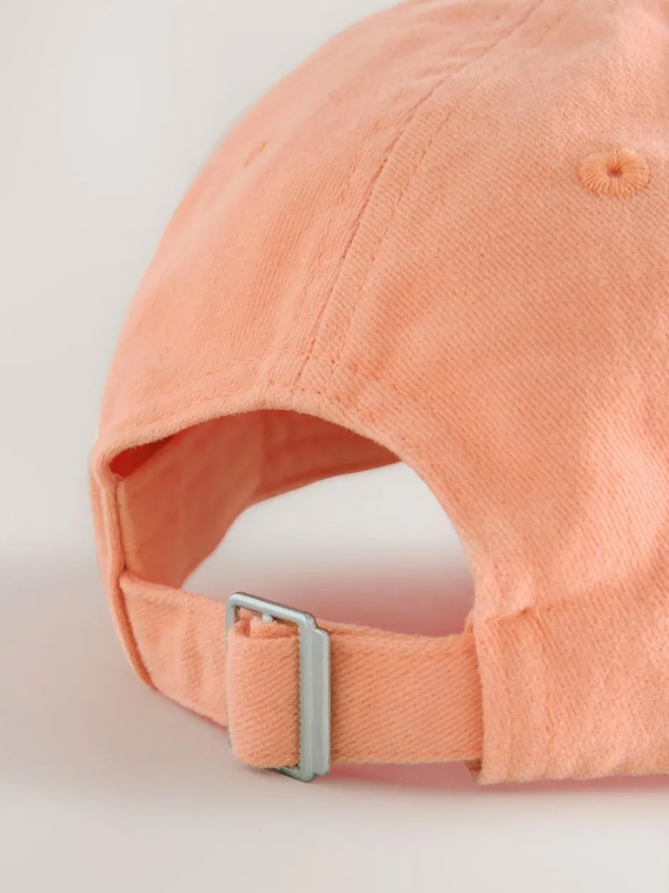 Next Peach Pink Baseball Cap (1-16yrs)