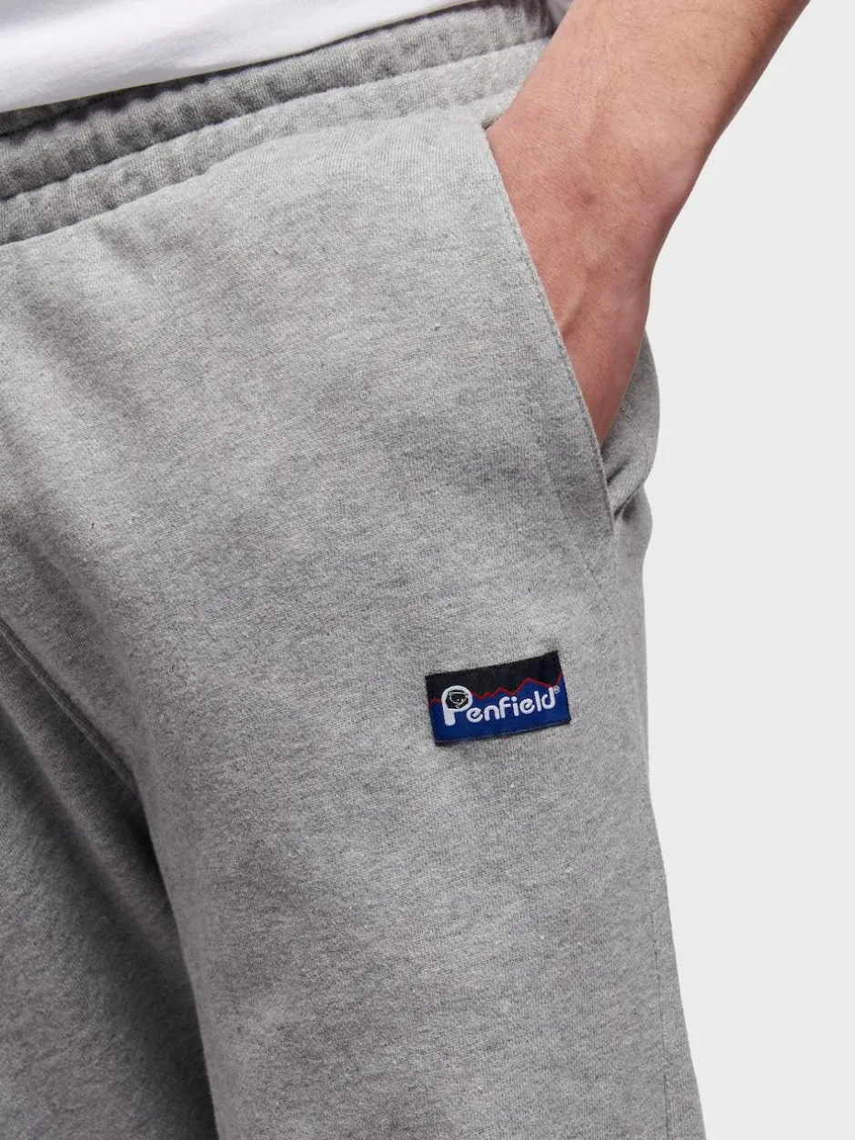 Penfield Mens Relaxed Fit 100% Cotton Original Logo Joggers Grey Online