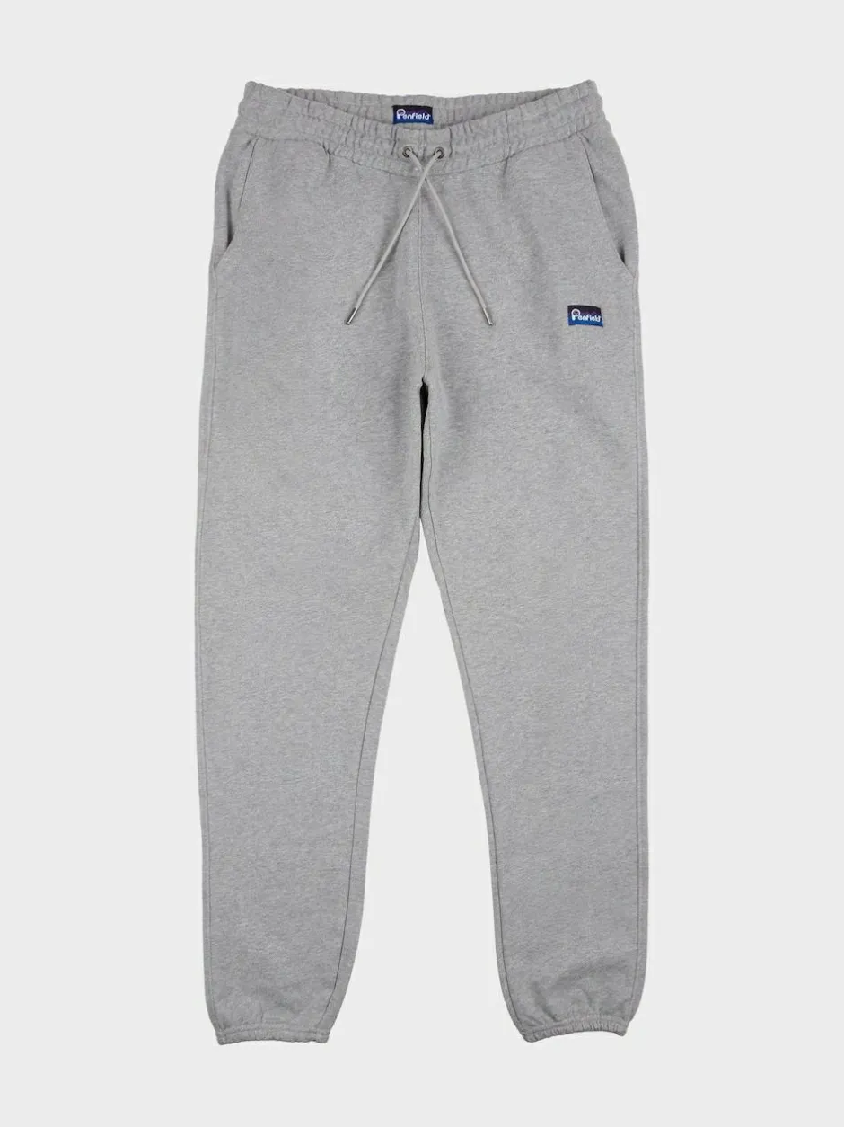 Penfield Mens Relaxed Fit 100% Cotton Original Logo Joggers Grey Online