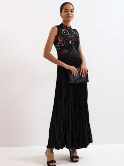 Phase Eight Black Lela Sequin Dress Sale