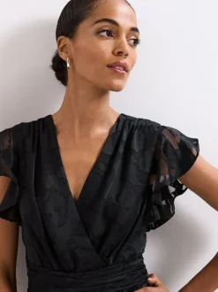 Phase Eight Black Liana Dress Discount
