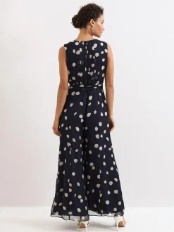 Phase Eight Blue Petite Maxine Jumpsuit Online