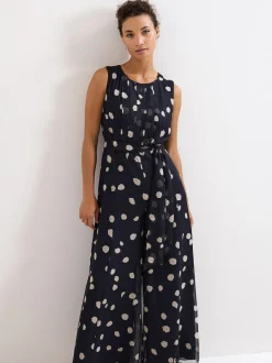 Phase Eight Blue Petite Maxine Jumpsuit Online