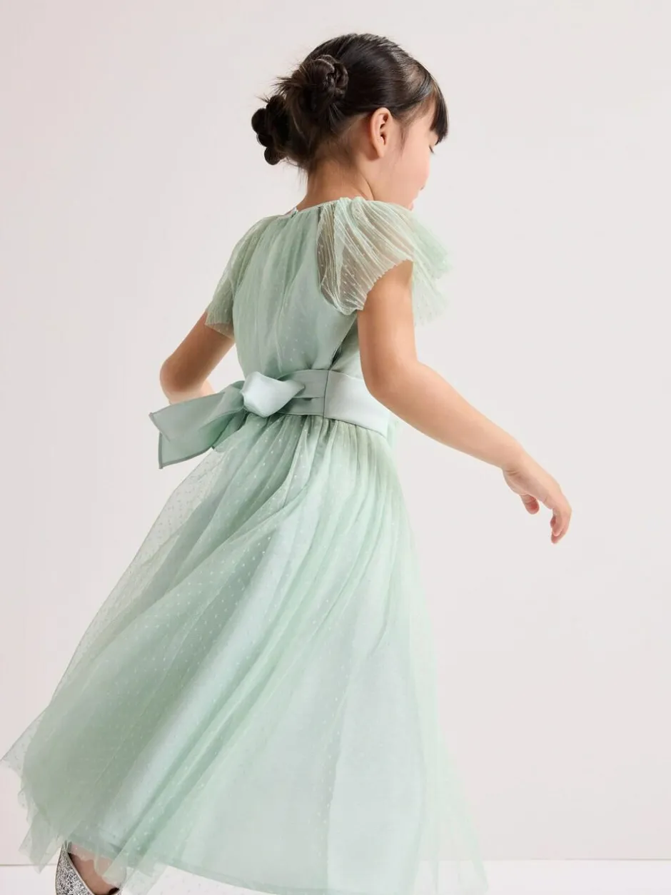 Phase Eight Green Jasmine Tulle Dress Best