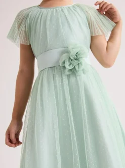 Phase Eight Green Jasmine Tulle Dress Best