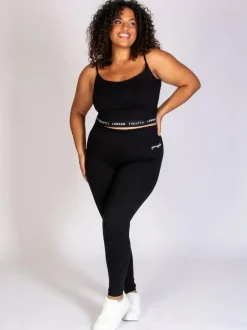 Pineapple Womens Wide Waistband Leggings Black Outlet