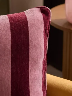 Next 50 x 50cm Chenille Stripe Cushion Pink Online