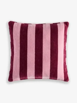 Next 50 x 50cm Chenille Stripe Cushion Pink Online