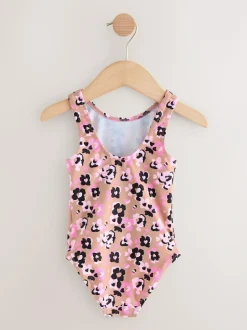 Next Swimsuit (3mths-7yrs) Pink Animal