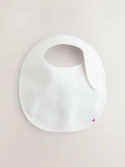 Next Pink Baby Bibs 5 Pack New