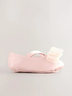 Next Baby Bow Occassion Shoes (0-18mths) Pink Clearance