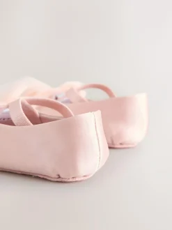 Next Baby Bow Occassion Shoes (0-18mths) Pink Clearance