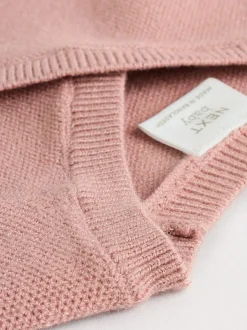 Next Baby Knitted Wrap Jumper and Leggings 2 Piece Set (0mths-2yrs) Pink Sale