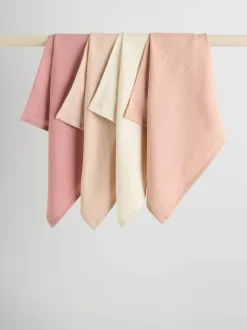 Next Baby Muslins Cloths 4 Pack Pink Best
