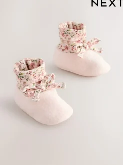 Next Baby Sock Top Boots (0-18mths) Pink Online