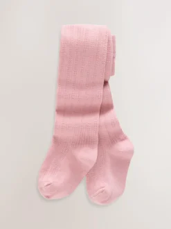 Next Pink Baby Tights 3 Pack (0mths-2yrs) Online
