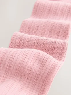 Next Pink Baby Tights 3 Pack (0mths-2yrs) Online