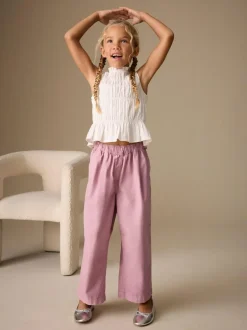 Next Barrel Pullon Trousers (3-16yrs) Pink Best