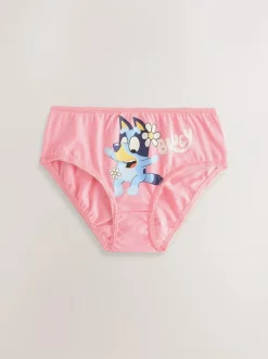 Next Pink Bluey Briefs 5 Pack (1.5-8yrs)