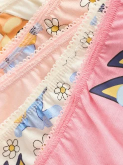 Next Pink Bluey Briefs 5 Pack (1.5-8yrs)