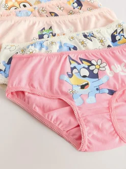 Next Pink Bluey Briefs 5 Pack (1.5-8yrs)