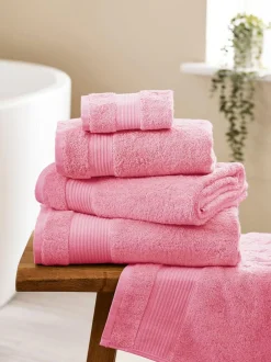 Next Pink Bright Egyptian Cotton Towel Discount